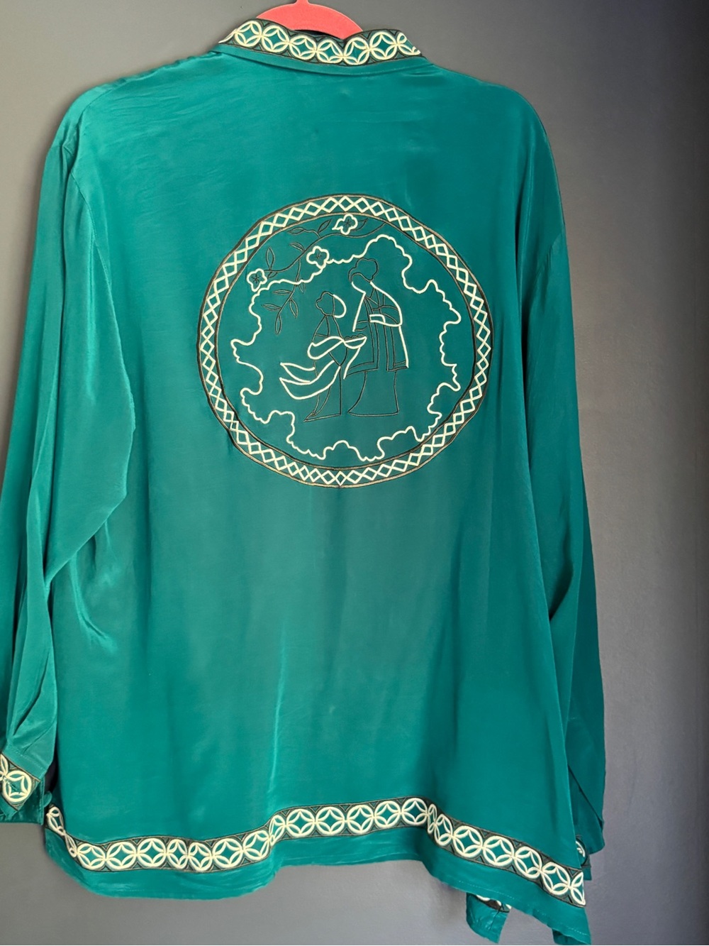 Diane Von Furstenberg Silk Button-Front Blouse